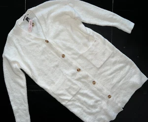 NWT Victoria's Secret XS/S CARDIGAN SWEATER cream WHITE long-sleeve - Picture 1 of 5