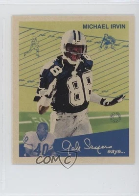 1997 Fleer Goudey II Michael Irvin #88 HOF - Image 1 of 2