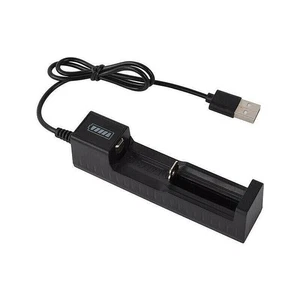 18650 3.7V Rechargeable Intelligent USB Battery Charger With LED Indicator - Photo 1 sur 12