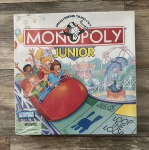 VINTAGE! 1996 Monopoly Junior Brettspiel Parker Brothers Hasbro NEU 🆕 VERSIEGELT!! - Bild 1 von 6