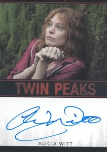 TWIN PEAKS THE LOG LADY CHRONICLES - ALICIA WITT (GERSTEN HAYWARD) AUTOGRAPH EL - Picture 1 of 1