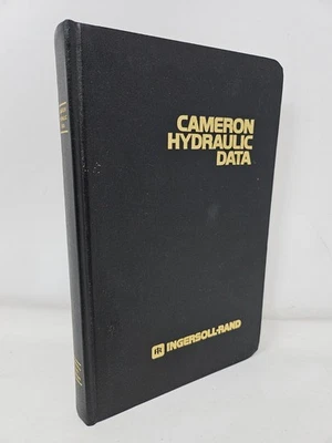 Cameron Hydraulic Data 17th Edition 1992 Ingersoll-Rand Engineering Reference - Image 1 of 4
