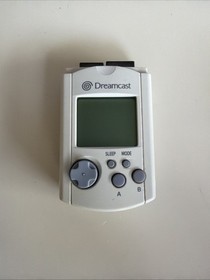 Sega Dreamcast VMU White HKT-7000, T&W, No Top Cover