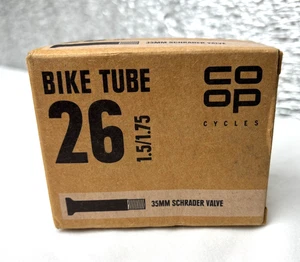 Co-Op Cycles Fahrradschlauch 26 1,5-1,75 35mm Schraderventil x 1 neuer Schlauch - Bild 1 von 2