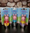 Lot Of 3- Peppa Pig Toy Figurines Ages 2+