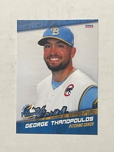 GEORGE THANOPOULOS 2024 Myrtle Beach Pelicans Card MILB - Picture 1 of 1