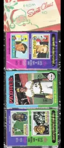 1975 Topps Holiday Baseball Rack Pack Willie McCovey M. Mantle R. Maris, Leaders - Picture 1 of 10