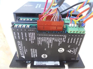 (2) Avanced Motion Control B12A6F-INV BRUSHLESS SERVO AMPS+PS2X300W Power Supply - Imagen 1 de 6