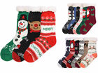 Women Thermal Christmas Non-Skid Slipper Socks Soft and Fuzzy