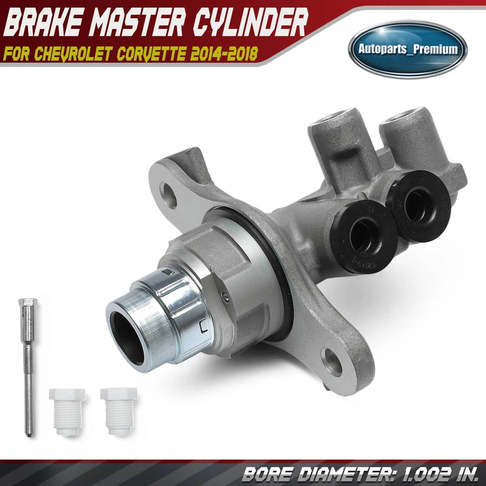 Cilindro maestro de freno para Chevrolet Corvette 2014-2018 1,002 pulgadas Diámetro del agujero Foto 1 de 4