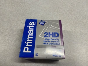 PRIMARIS 10 PACK 2 HD 3.5" HIGH DENSITY DISKETTES. (NEW) - Picture 1 of 4