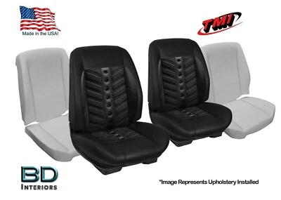 Chevrolet Chevelle's 1968 1969 tapicería y espuma asiento con canastilla personalizado Sport VXR Foto 1 de 4