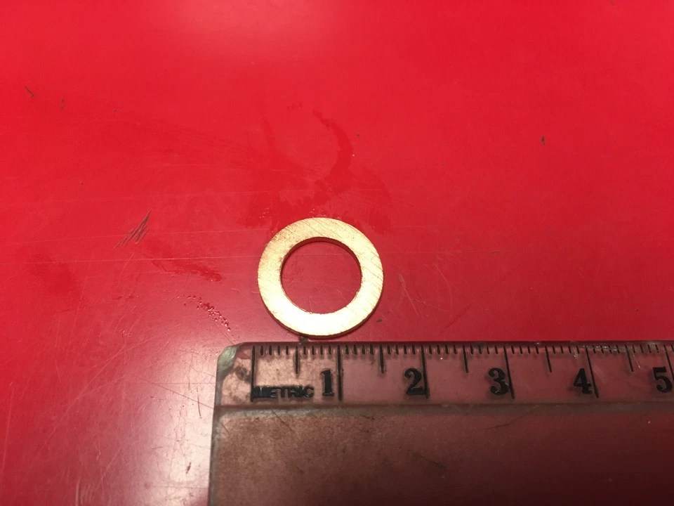 Se adapta a Allis Chalmers 5040 5045 tractor 70932010 10 mm cobre combustible sellado lavadora Foto 1 de 1