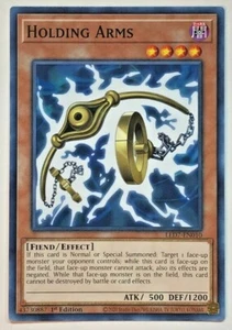 Yugioh Legendary Duelists: Rage of Ra Holding Arms LED7-EN010 Common - Picture 1 of 1