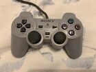 Genuine SONY PLAYSTATION 1 (SCPH-1200) PS1 Controller Grey Dirty Needs Deep Clea
