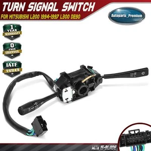 Turn Signal Switch for Mitsubishi L200 1994-1997 L300 DE90 1987 1988 1989-1994 - Picture 1 of 10