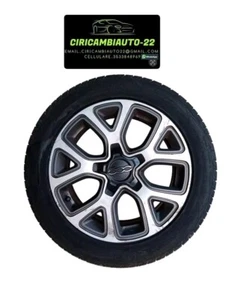 Cerchio In Lega Con Gomma 215/55/17 Fiat 500x Anno 2018 Cod 735624968 - Foto 1 di 7