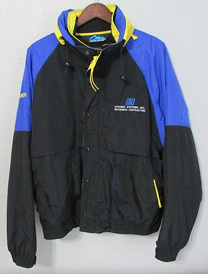 Goldwing Dynamic Systems Mechanical Contractors Black Hoodie Jacket Coat XL  - Image 1 of 4