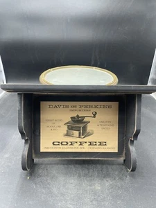 Billy Jacobs Farmhouse Style Coffee Advertisement Wall Shelf Decor - Picture 1 of 5