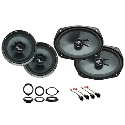 Chevrolet Silverado 2500HD 3500HD Crew Cab 15-19 Premium Speaker Upgrade C69 R65 - Imagem 1 de 4