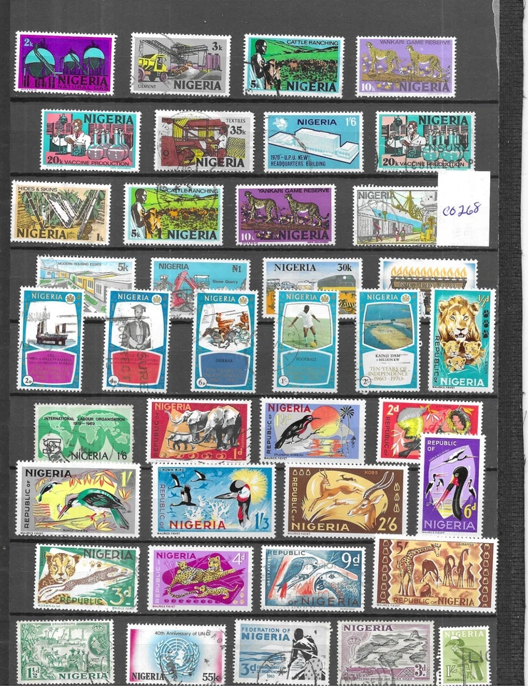 SELLOS DE NIGERIA (C0268) Foto 1 de 1