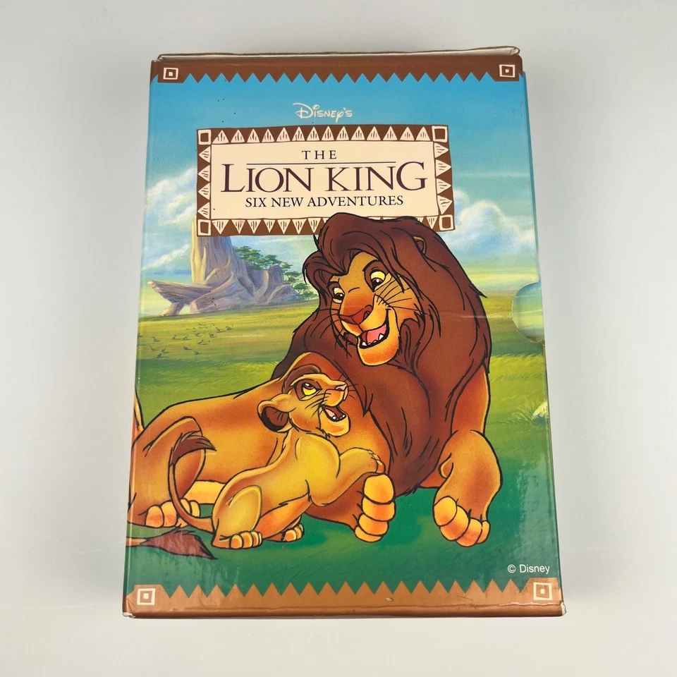 Disney El Rey León Seis Nuevas Aventuras Juego de Libros Grolier 1994 Raro Foto 1 de 4