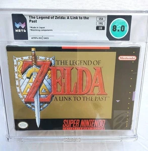 The Legend of Zelda: A Link to the Past Super Nintendo SNES Graded WATA 8.0 USA - Picture 1 of 9