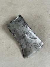 Vintage KELLY Flint Edge Hand Forged Beveled Axe Head; Collectable; 4lb