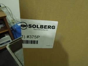 Solberg Model:  375P Replacement Filter.   Unused Old Stock.  Soiled Box - Picture 1 of 4
