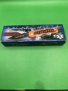 Pocket Knife New In Box By Frost Cutlery Homeland Heroes  Homage To OUR EMS - Picture 1 of 6