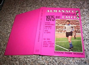 ALMANACCO ILLUSTRATO DEL CALCIO 1975 PANINI PERFETTO - Picture 1 of 1