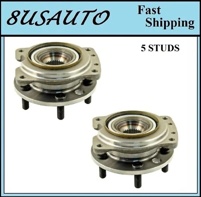 FRONT Wheel Hub Bearing Assembly Fit 1988-1997 OLDSMOBILE CUTLASS SUPREME (PAIR) - Image 1 of 3