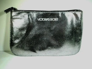 Victoria's Secret Handtasche Metallic Glitzer Silber Soft Touch Clutch Vintage 1996 - Bild 1 von 3