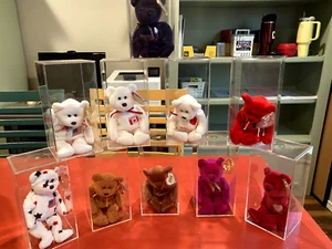 TY Beanie Babies Bears extremely rare and retired, selling cheap! Pristine!!! - Picture 1 of 10
