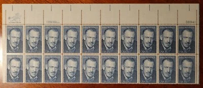 Scott # 1773 - John Steinbeck - MNH - 1979 - Strip of 20 #38941  - Image 1 of 2