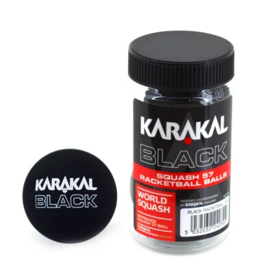 Karakal Black Competition Racquetball Balls - 2 Ball Tube - image 1 of 3