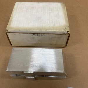 Production Turning A1-12-SP Aluminum Soft Jaw 12” 3 Jaw Tongue & Groove Chuck - Picture 1 of 4