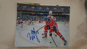 Milan Lucic Signed Autographed Edmonton Oilers 8x10 Photo w/Photo Proof 