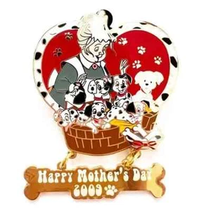 Disney Cast Exclusive Muttertag Nanny 101 Dalmatiner 7 Welpen Le Pin - Bild 1 von 2