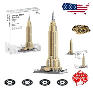 Empire State Building Block Set - 1,559-Piece Architectural Model for All Ages - Picture 1 of 7