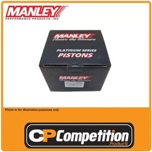 MANLEY PISTON SET GM CHEV LS 4.000" STROKE 4.130" BORE -18CC DISH TOP UPGRADE - Picture 1 of 1