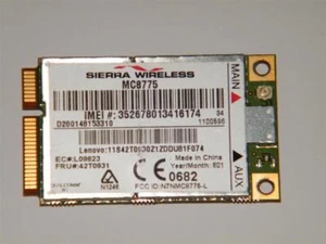 Org IBM Lenovo Sierra Wireless MC8775 WWAN UMTS HSDPA Adapter 42T0817 #2215.014 - Picture 1 of 1