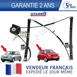 LEVE VITRE AVANT DROIT PASSAGER SEAT AROSA 97-04 & VW LUPO 98-05 - Imagen 1 de 3