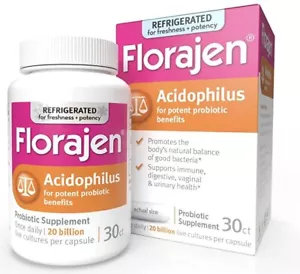 Floragen Acidophilus 30 Kapseln - - Bild 1 von 4
