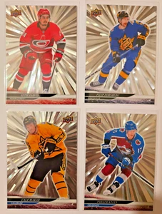 4 Silver Outburst, including Cale Makar 24-25 Upper Deck Extended - Picture 1 of 1