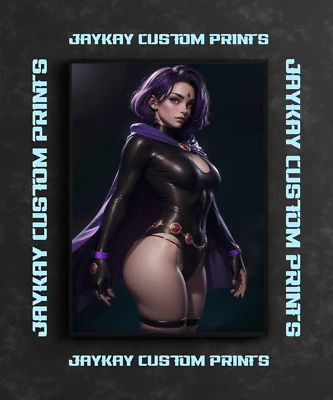 Sexy Raven Teen Titans DC Universe Comics Poster Print - No Frame - image 1 of 3