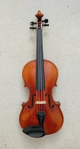 Violine 4/4 namenlos, aus Nachlass, spielbereit.Dominant Saiten,Gratis Etui - Bild 1 von 6