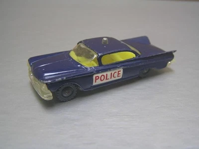 Husky Models #9 Buick Electra Police Patrol Car made in Gt Britain Corgi VGC - Image 1 of 4