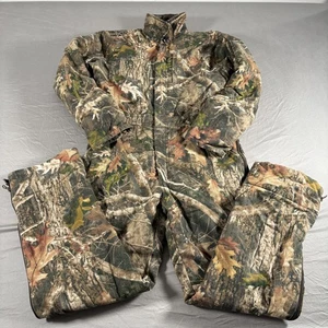 RedHead Silent-Hide Insulated Coveralls Youth XL Brown Hardwoods Camo Zip Front - Picture 1 of 19