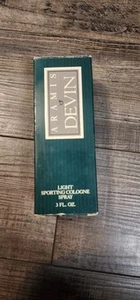 Aramis Devin Light Sporting Cologne Spray 3 fl oz Original Formula Full. Box 34 - Picture 1 of 4